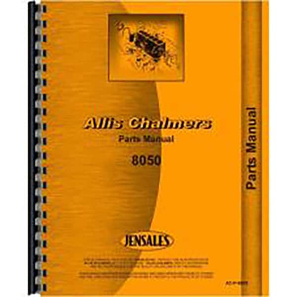 Aftermarket Parts Manual Fits Allis Chalmers 8050 Diesel Tractors RAP1308145 - main